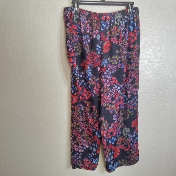 Natori Josie lounge floral pants sz M - Picture 6 of 7